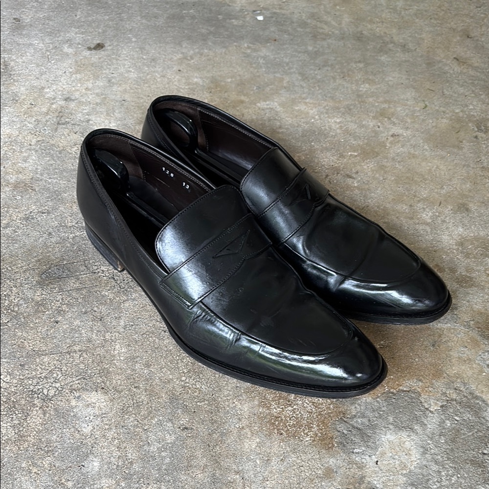 To Boot New York Classic Black Leather Men's Loafers